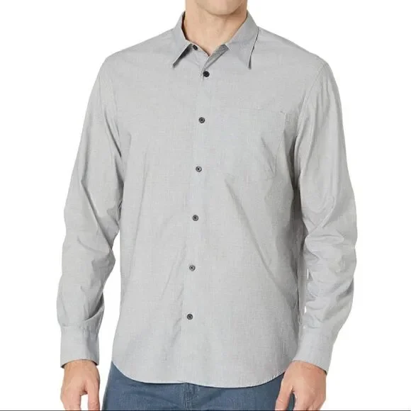 NWT Calvin Klein The Stretch-Cotton Shirt - Picture 2 of 12